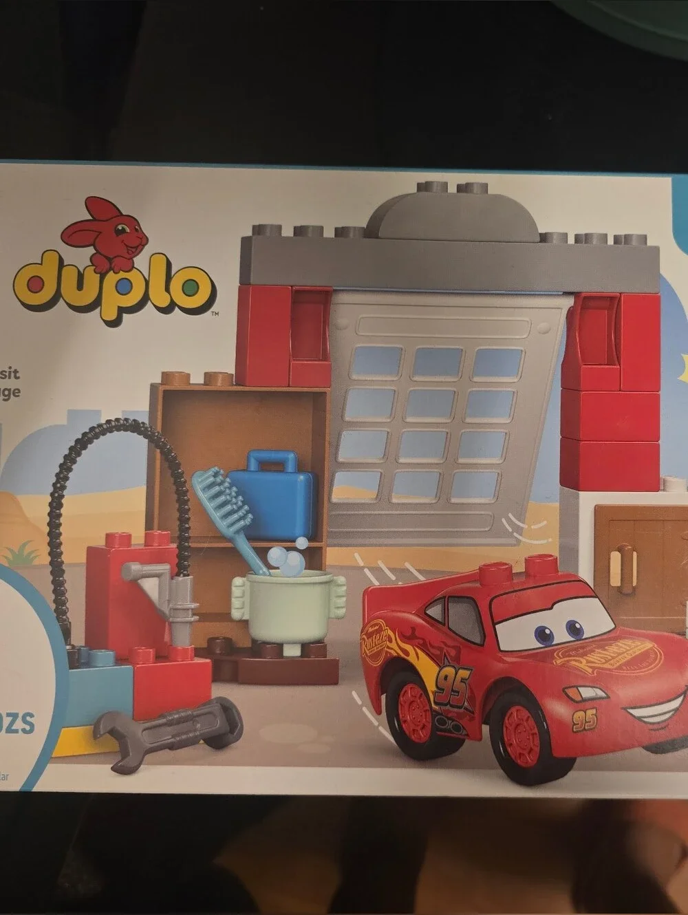 Lego Duplo Disney And Pixar Cars Mcqueen’s Visit To Doc’s Garage - Lightning